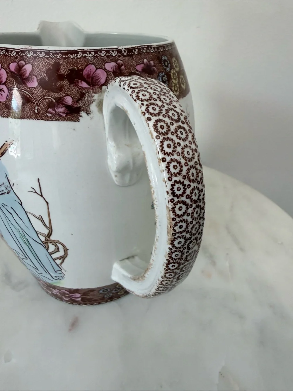 Antique Copeland Spode Shakespeare Pitcher